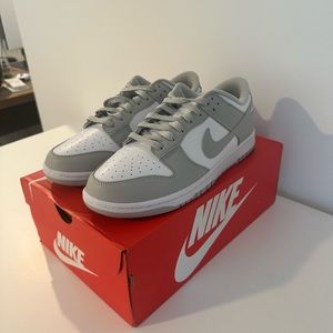 Nike Dunk Low Retro "Grey Fog" (DD1391-103) - Size 10.5